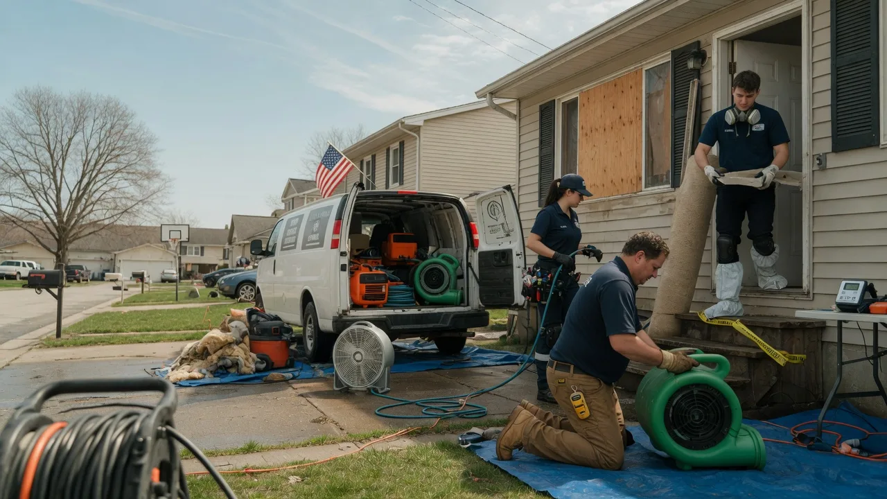 Water Damage Restoration in East Smithfield, PA near me